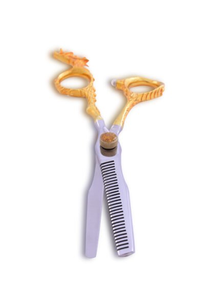 Close-up of Thinning Barber Shears