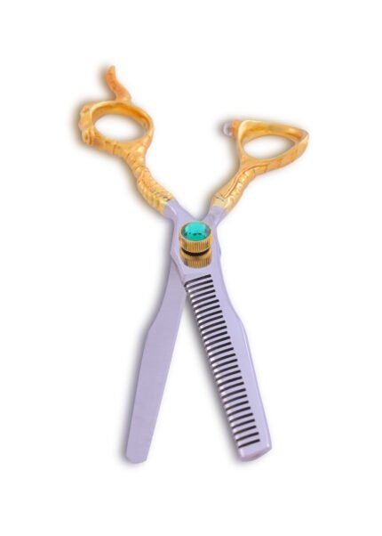 Close-up of Thinning Shears for Hair