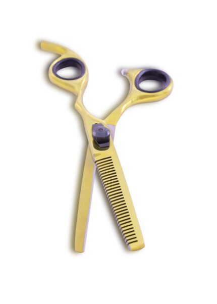 Close-up of Hairdressing Thinning Shears