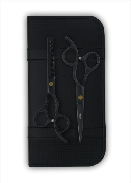 Pro Hair Cutting Shears Set Front View