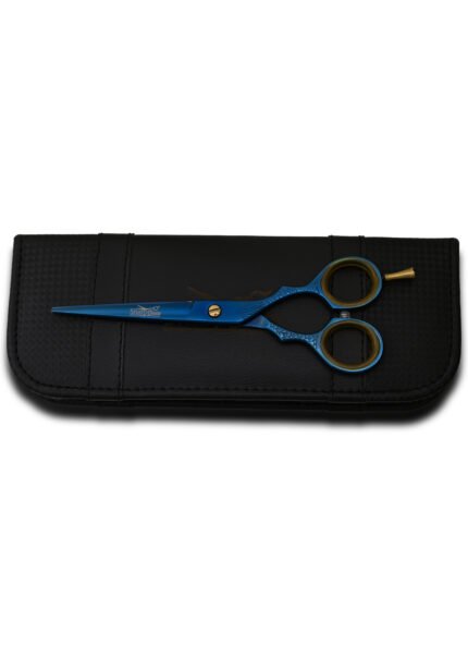 Hair Cutting Scissors angled from the left side