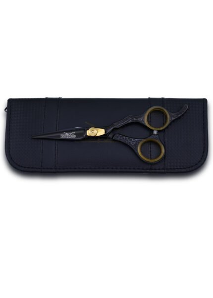 Professional Hair Cutting Shears angled from the left side