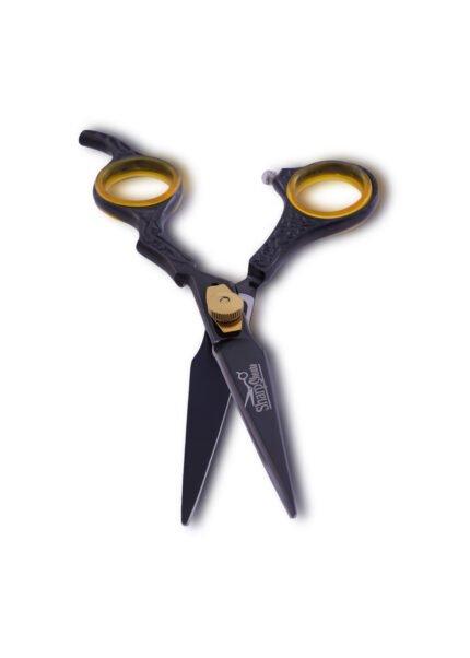 Close-up of the razor-sharp blade of Professional Hair Cutting Shears