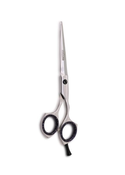 Pro Barber Scissors positioned vertically with aligned blades.