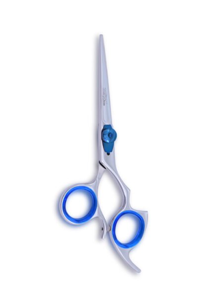 Pro Hair Scissors Barber positioned vertically with aligned blades.