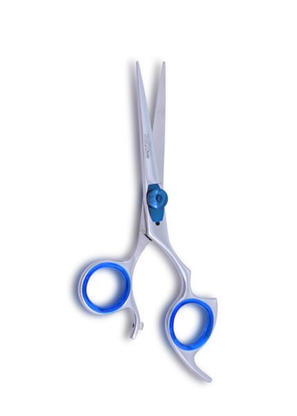 Pro Hair Scissors Barber displayed with open blades facing towards the camera.