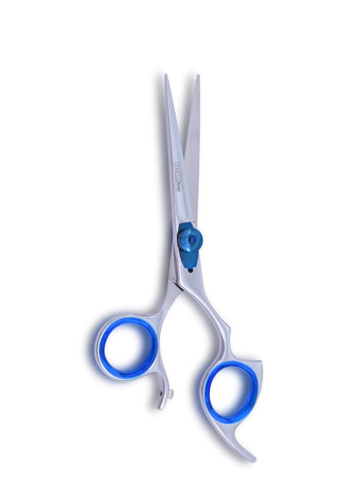 hair cutting scissors - open view